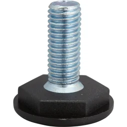 Lot De 2 Vérins Acier À Visser, Diam.10 X H.30 Mm