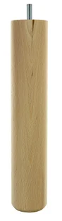 Lot de 4 pieds de meubles bois CIME Ht.25 x l.5 cm