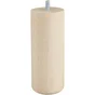 Lot De 4 Pieds De Meuble Cylindrique Fixes Hêtre Brut Blanc/Beige/Naturels, 15Cm