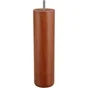 Pied Lit / Sommier Cylindrique Fixe Hêtre Teinté Marron
