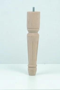Pied De Lit / Sommier Autres Fixe Hêtre Brut Blanc / Beige / Naturels, 23 Cm