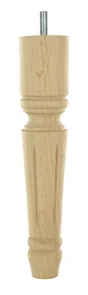 Pied De Lit / Sommier Autres Fixe Hêtre Brut Blanc / Beige / Naturels, 23 Cm