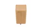 Pied De Meuble Carré Fixe Hêtre Brut Blanc / Beige / Naturels, 8 Cm