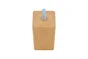 Pied De Meuble Carré Fixe Hêtre Brut Blanc / Beige / Naturels, 8 Cm
