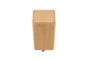 Pied De Meuble Carré Fixe Hêtre Brut Blanc / Beige / Naturels, 8 Cm