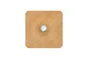 Pied De Meuble Carré Fixe Hêtre Brut Blanc / Beige / Naturels, 8 Cm