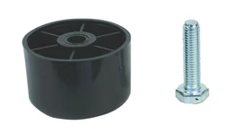 Pied Plastique À Visser, Diam.60 X H.40 Mm