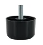 Pied Plastique À Visser, Diam.60 X H.40 Mm
