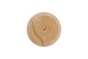 Pied De Meuble Boule Fixe Hêtre Brut Blanc / Beige / Naturels, 4 Cm