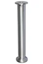 Pied Lit / Sommier Cylindrique Réglable Aluminium Brossé Gris