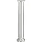 Pied Lit / Sommier Cylindrique Réglable Aluminium Brossé Gris