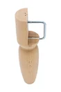 Pied De Lit / Sommier Conique Fixe Hêtre Brut Blanc / Beige / Naturels, 23 Cm