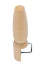 Pied De Lit / Sommier Conique Fixe Hêtre Brut Blanc / Beige / Naturels, 23 Cm