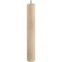 Pied De Table Basse Cylindrique Fixe Hêtre Brut Blanc / Beige / Naturels, 36 Cm