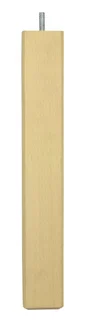 Pied De Table Basse Carré Fixe Hêtre Brut Blanc / Beige / Naturels, 36 Cm