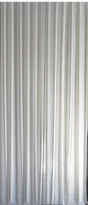 Portiere Laniere Gris Blanc 90X220