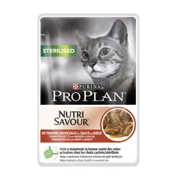 Nustrisav Chat Sterilized Boeuf 85G