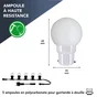 Lot de 5 ampoules led opaque sphérique B22 30 Lm = 4 W, TIBELEC