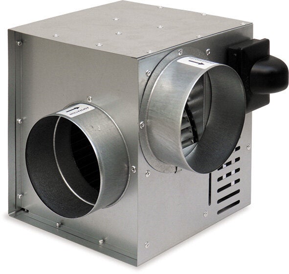 Groupe distribution air chaud 3/5 bouches débit 400 m3/h diam. 125 mm