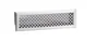 Grille décompression air chaud hotte/cheminée precadre, 195 x 60 mm blanc