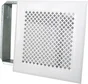 Grille décompression air chaud hotte/cheminée precadre, 170 x 170 cm blanc
