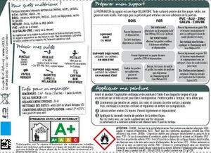 Peinture multimatériauxx extérieur Décolab V33 anthracite satiné 0.5 L