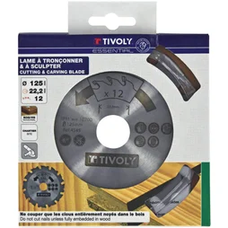 Disque À Tronçonner Pour Meuleuse Pour Bois, Diam.125 Mm