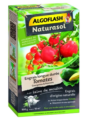 Engrais naturel potagers ALGOFLASH NATURASOL 800 g