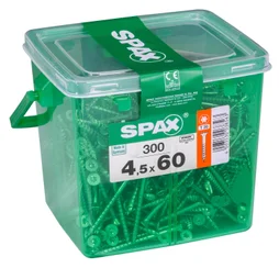 Lot De 300 Vis Acier Tête Fraisée Torx Spax, Diam.4.5 Mm X L.60 Mm