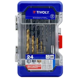 Malette 23 Pièces Mixtes De Perçage Tivoly 11901170047