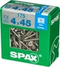 Lot De 175 Vis Inox Tête Fraisée Torx Spax, Diam.4 Mm X L.45 Mm