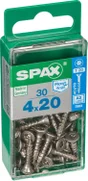 Lot De 30 Vis Inox Tête Fraisée Torx Spax, Diam.4 Mm X L.20 Mm