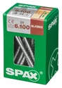 Lot De 24 Vis Acier Tête Fraisée Bombée Torx Spax, Diam.6 Mm X L.100 Mm