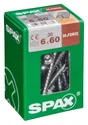 Lot De 30 Vis Acier Tête Fraisée Bombée Torx Spax, Diam.6 Mm X L.60 Mm