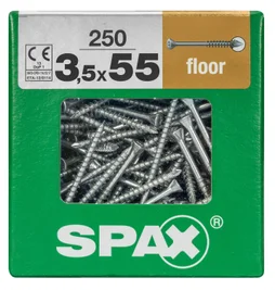 Lot De 250 Vis Inox Tête Fraisée Bombée Pozidriv Spax, Diam.3.5 Mm X L.55 Mm