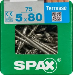 Lot De 75 N/A N/A N/A Spax, Diam.5 Mm X L.80 Mm