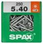 Lot De 250 Vis Acier Tête Fraisée Torx Spax, Diam.5 Mm X L.40 Mm