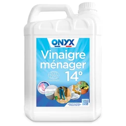 Vinaigre ménager 14° liquide, ONYX, 5L