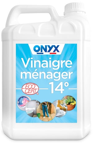 Vinaigre ménager 14° liquide, ONYX, 5L