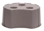 Socle de cuve GARANTIA à eau 300 L cylindrique SIENA, taupe, 502016
