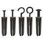 Lot De 20 Chevilles Et Vis À Verrouillage De Forme Scell-It, Diam.8 Mm X L.32 Mm