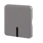 Cache Commande D'Éclairage À Voyant Cosy, Lexman Aluminium Mat
