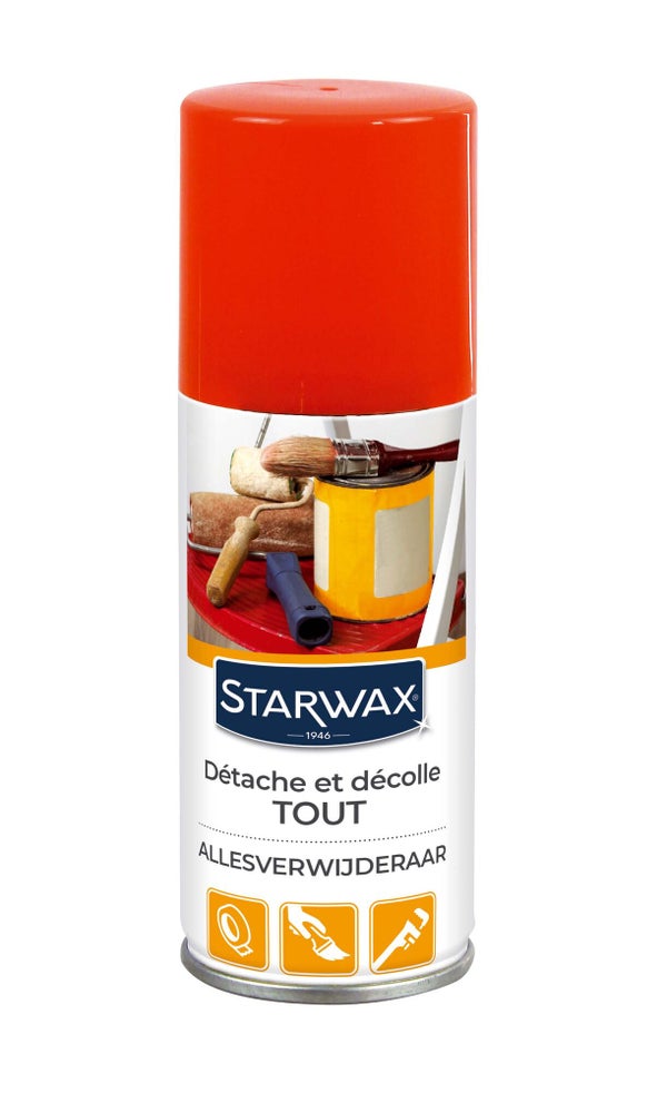 Détachant multisurface STARWAX Détache & décolle tout aerosol 