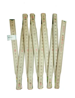 Mètre Pliant De Menuisier Bois Fischer Darex, 2 M