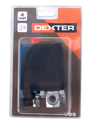 Pressostat 4 voies, 12 bars, DEXTER