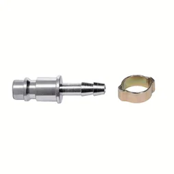 Insert rapide cannelé 8 mm + collier en acier, 16 bars, DEXTER