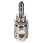 Raccord rapide cannelé 8 mm en laiton, 16 bars, DEXTER