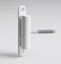 Lot De 2 Paumelles Acier Pour Meuble Hettich, L.68 X Diam.13 Mm