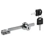 Serrure De Vitrine Acier En Applique Hettich, Axe 22 Mm