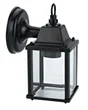 Applique descendante extérieure E27 Max 60W Noir SANBOI Inspire